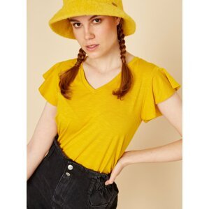 Žluté dámské tričko ZOOT.lab Ariana
