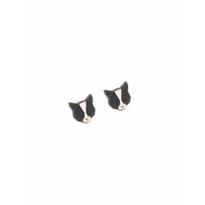 Dřevěné náušnice BeWooden Black Cat Earrings