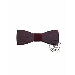 Dřevěný motýlek Red Wine bow tie, pánský BeWooden