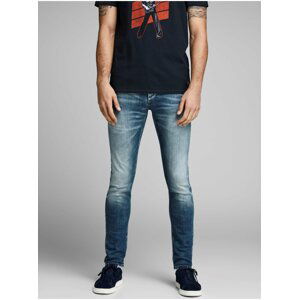 Modré slim fit džíny Jack & Jones Glenn