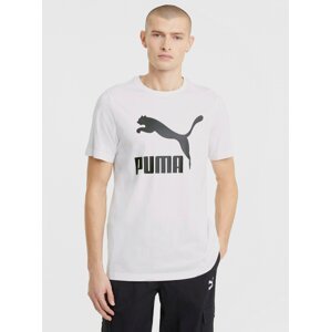 Bílé pánské tričko s krátkým rukávem Puma Classics