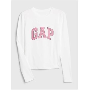Bílé dámské tričko GAP Logo