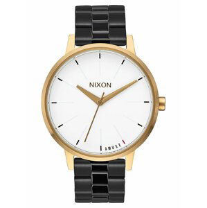 Nixon KENSINGTON LIGHTGOLDBLACK analogové sportovní hodinky - černá