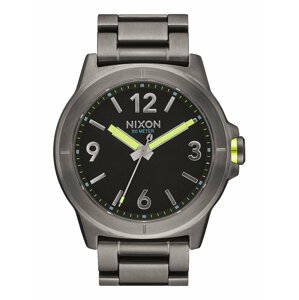 Nixon CARDIFF 43 ALLGUNMETAL analogové sportovní hodinky