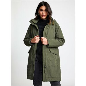 RVCA RUNYON PARKA ARMY DRAB zimní dámská bunda - zelená