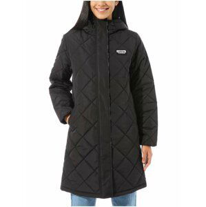 Vans CLAIR SHORES PUFFER  black zimní dámská bunda - černá