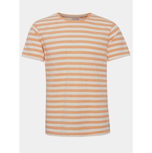 Oranžové pruhované tričko Blend