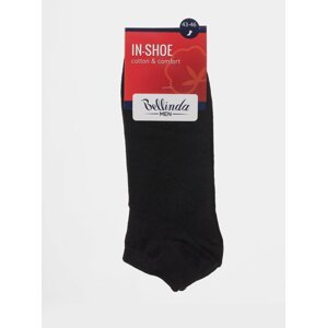 Pánské nízké ponožky IN-SHOE SOCKS - Krátké pánské ponožky - černá
