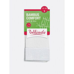 Bílé dámské ponožky Bellinda BAMBUS COMFORT SOCKS