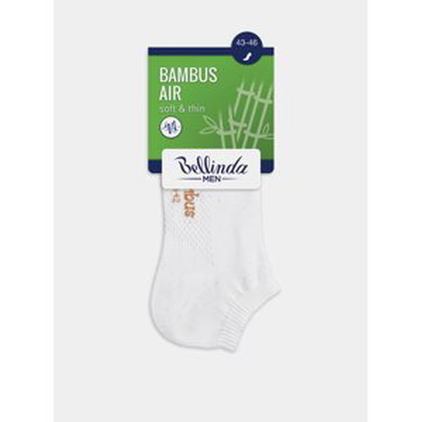 Černé pánské ponožky Bellinda BAMBUS AIR IN-SHOE SOCKS