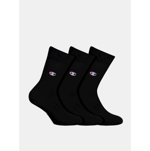 CHAMPION CREW CITY SOCKS 3x - Pánské sportovní ponožky 3 páry - černá