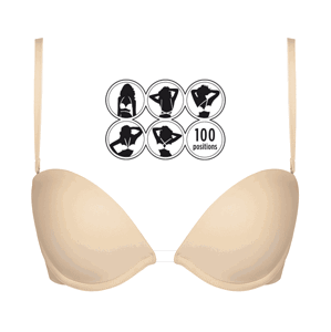 WONDERBRA MULTIWAY BRA - Podprsenka s mnoha možnostmi řešení ramínek - tělová