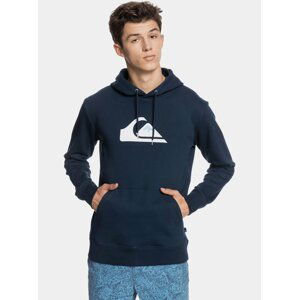 Tmavě modrá mikina s kapucí Quiksilver Quiksilver