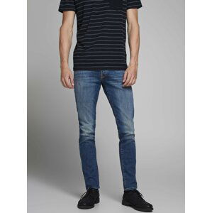 Modré slim fit džíny Jack & Jones Glenn