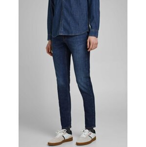 Modré slim fit džíny Jack & Jones Glenn