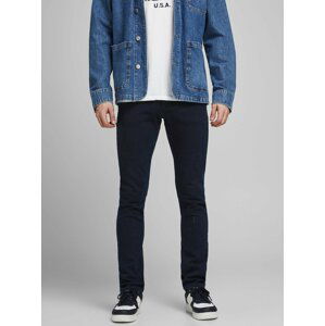 Tmavě modré slim fit džíny Jack & Jones Glenn