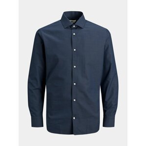 Tmavě modrá vzorovaná košile Jack & Jones Royal