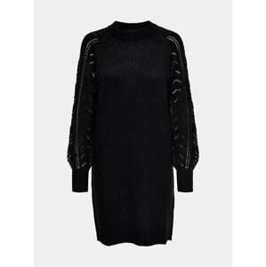 Černé svetrové šaty Jacqueline de Yong Avia
