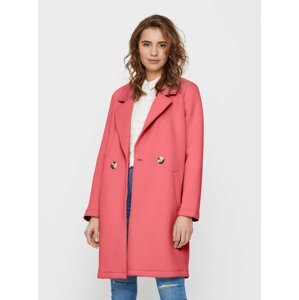 Dámský růžový kabát ONLY-Bernadette