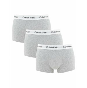 Šedé pánské boxerky 3PACK Calvin Klein Underwear