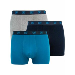 3PACK pánské boxerky CR7 vícebarevné