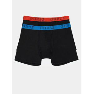 2PACK pánské boxerky Guess černé