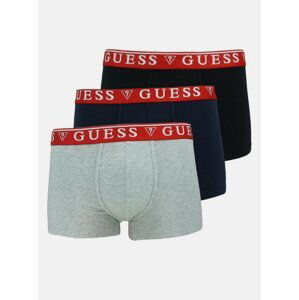 3PACK pánské boxerky Guess vícebarevné