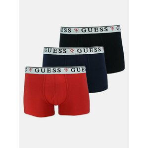 3PACK pánské boxerky Guess vícebarevné