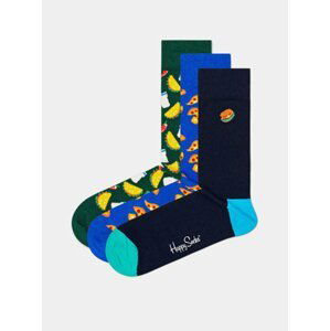 3PACK ponožky Happy Socks Junk food socks gift box