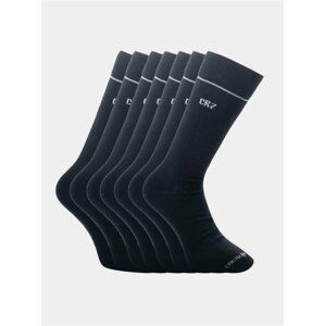 7PACK ponožky CR7 bambusové černé