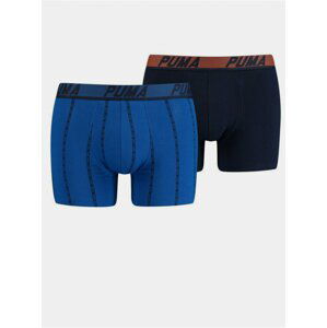 2PACK pánské boxerky Puma modré