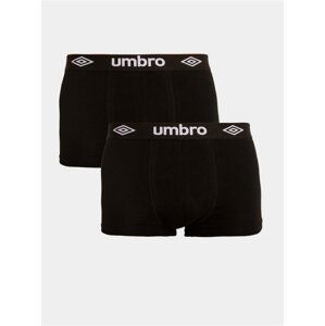 2PACK pánské boxerky Umbro černé