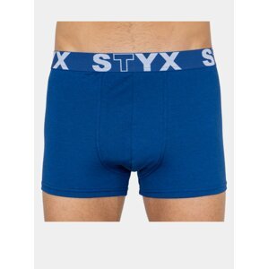 Pánské boxerky Styx sportovní guma nadrozměr tmavě modré