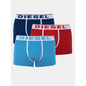 3PACK pánské boxerky Diesel vícebarevné