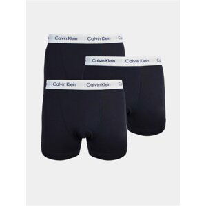 3PACK pánské boxerky Calvin Klein černá