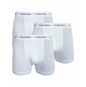 3PACK pánské boxerky Calvin Klein bílé