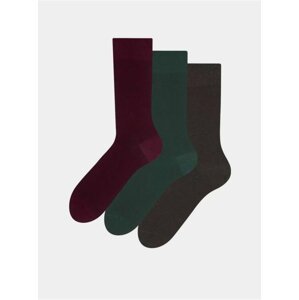 3PACK ponožky Dedoles z recyklované bavlny Džentlmen