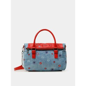 Desigual modrá kabelka Bols July Denim Loverty