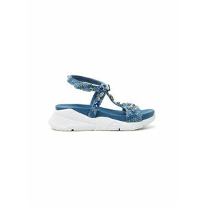 Desigual modré sandály Shoes Yuniker Denim