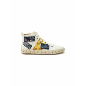 Desigual barevné kotníkové tenisky Shoes Deia Hight Patch