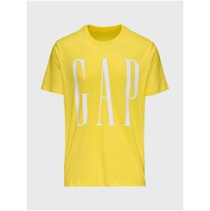 Žluté pánské tričko GAP Logo