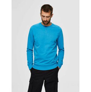 Modrá basic mikina Selected Homme Jason