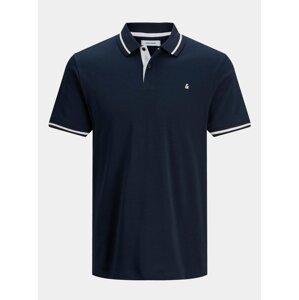 Tmavě modré polo tričko Jack & Jones Jersey