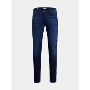 Tmavě modré slim fit džíny Jack & Jones Glenn