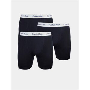 3PACK pánské boxerky Calvin Klein černé