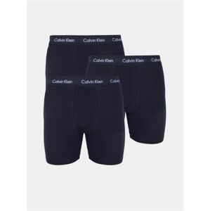 3PACK pánské boxerky Calvin Klein černé