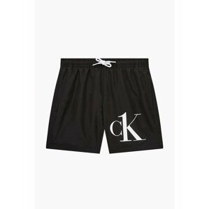 Černé chlapecké plavky Medium Drawstring Calvin Klein Underwear