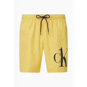 Žluté pánské plavky Medium Drawstring Calvin Klein Underwear