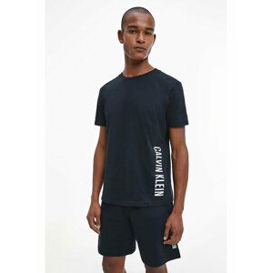 Calvin Klein černé pánské tričko Relaxed Crew Tee