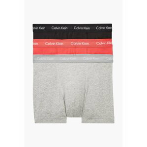 Černé/šedé/růžové pánské boxerky - 3 pack Calvin Klein Underwear